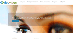 Desktop Screenshot of duovision.com